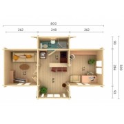 Palmako Cottage Anna 26.8m2 Palmako Cabins